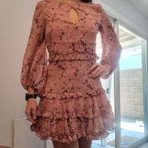 Bardot Floral Dress